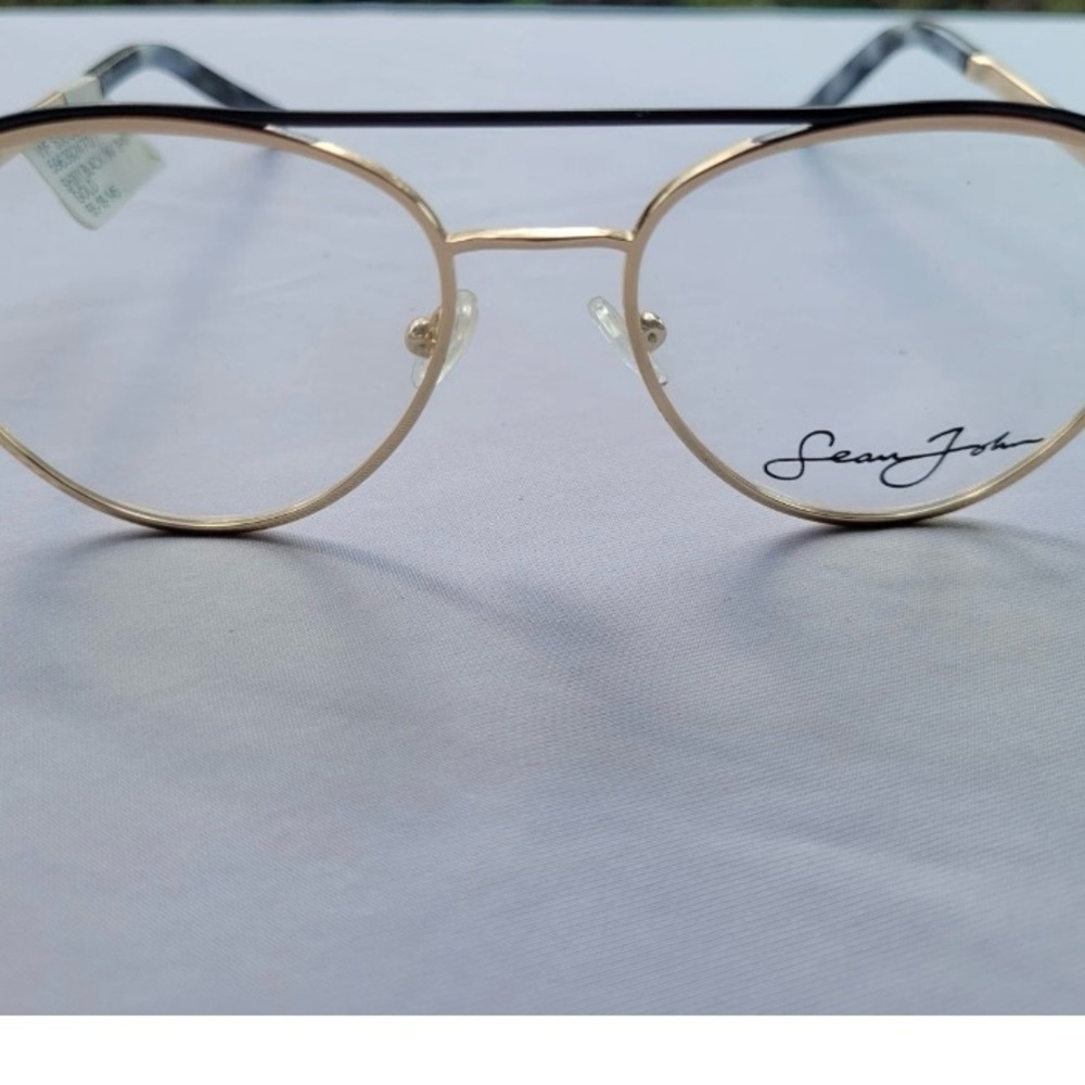 Sean John Gold and Black Eyewear